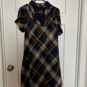 JCP plaid dress